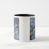 Computergegenereerd uitzicht 4 mok (Midden)