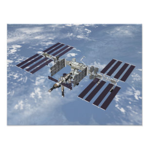 Computergegenereerd uitzicht 5 foto afdruk