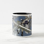 Computergegenereerd uitzicht 5 tweekleurige koffiemok (Center)