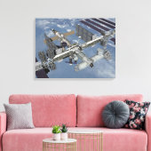 Computergegenereerd uitzicht 6 canvas afdruk (Insitu (Woonkamer))