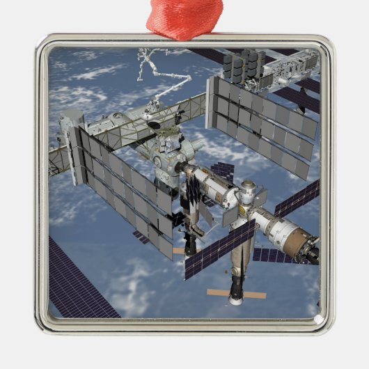 Computergegenereerd uitzicht 7 metalen ornament (Voorkant)