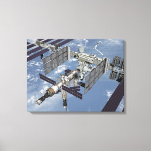 Computergegenereerd uitzicht 8 canvas afdruk