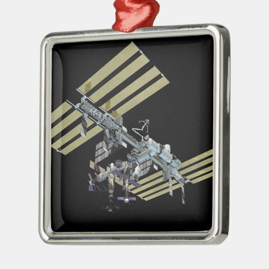 Computergegenereerd uitzicht 8 metalen ornament (Links)