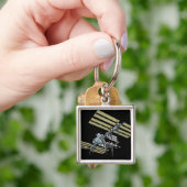 Computergegenereerd uitzicht 9 sleutelhanger (Hand)