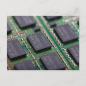 Computergeheugenchips Briefkaart (Voorkant)