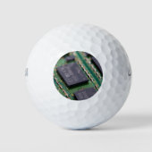 Computergeheugenchips Golfballen (Voorkant)