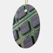 Computergeheugenchips Keramisch Ornament (Links)
