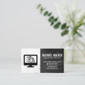 Computerhardware | Technologiecomponenten  Visitekaartje (Staand voorkant)