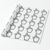 COMPUTERKIJKER/MOUSCURSOR CADEAUPAPIER (Uitgerold)