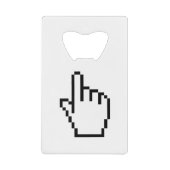 COMPUTERKIJKER/MOUSCURSOR KREDIETKAART FLESSENOPENER (Voorkant)