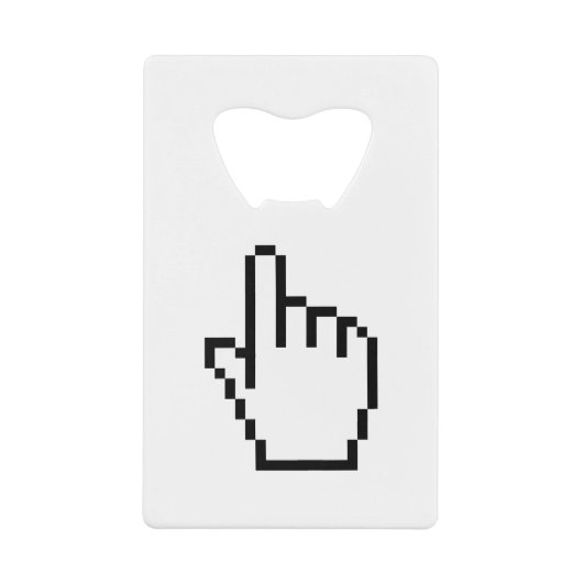 COMPUTERKIJKER/MOUSCURSOR KREDIETKAART FLESSENOPENER (Voorkant)