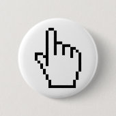 COMPUTERKIJKER/MOUSCURSOR RONDE BUTTON 5,7 CM (Voorkant)
