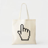 COMPUTERKIJKER/MOUSCURSOR TOTE BAG (Voorkant)