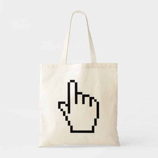 COMPUTERKIJKER/MOUSCURSOR TOTE BAG (Voorkant)