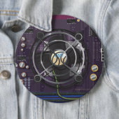 Computermoederbord Ronde Button 6,0 Cm (In situ)