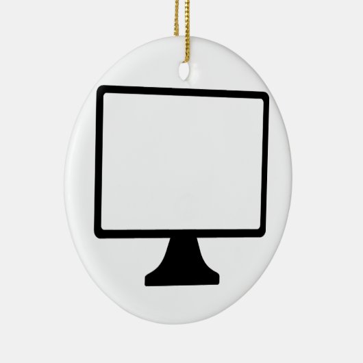 Computermonitor Keramisch Ornament (Rechts)