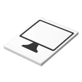 Computermonitor Notitieblok (Gedraaid)