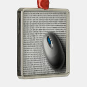 Computermuis Metalen Ornament (Rechts)