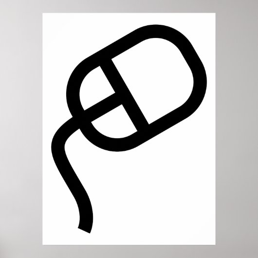 Computermuis Poster (Voorkant)