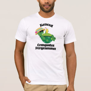 Computerprogramma in ruste (schildpad) t-shirt