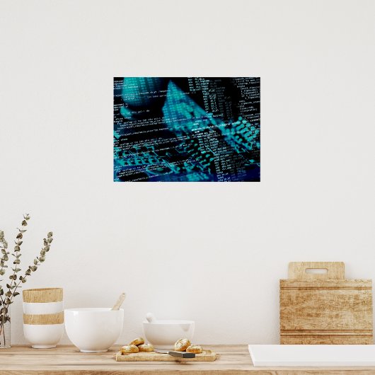 Computerprogrammering Poster (Keuken)