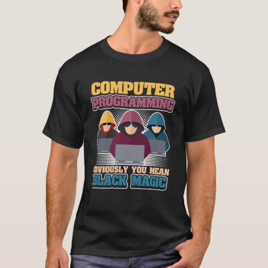 Computerprogrammering T-shirt (Voorkant)