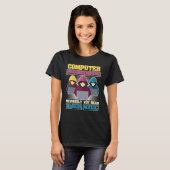 Computerprogrammering T-shirt (Voorkant volledig)