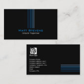 Computerprogrammeur Eenvoudig Visitekaartje (Voorkant / Achterkant)