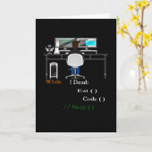 Computerprogrammeur en -ontwikkelaar kaart (Gele Bloem)