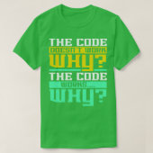 Computerprogrammeur IT Coder Codering T-shirt (Design voorkant)