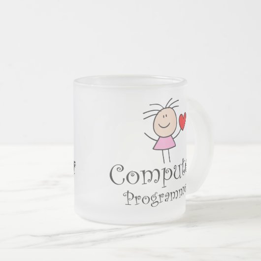 Computerprogrammeur Matglas Koffiemok (Voorkant rechts)