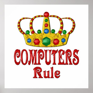 COMPUTERREGELS POSTER