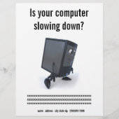 Computerreparatie Flyer (Voorkant)