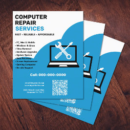Computerreparatie Flyer
