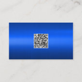 Computerreparatie Service Professionele QR-code Visitekaartje (Achterkant)