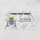 Computerreparatie Visitekaartje (Achterkant)