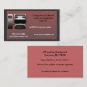 computerreparatie visitekaartje (Voorkant / Achterkant)