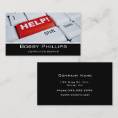 computerreparatie visitekaartje (Voorkant / Achterkant)