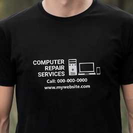 Computerreparatieservices Tri-Blend Shirt