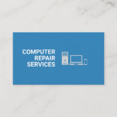 Computerreparatieservices Visitekaartje (Voorkant)