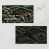 Computers Chips-circuits Visitekaartje (Voorkant / Achterkant)