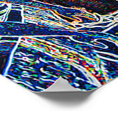 Computers en draden poster (Hoek)