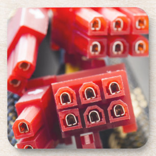 Computers-kabelconnector Drankjes Onderzetter