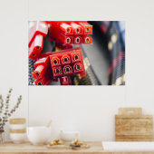 Computers-kabelconnector Poster (Keuken)