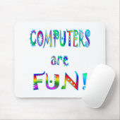 Computers zijn leuk muismat (Met muis)