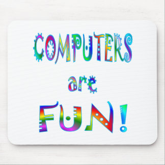 Computers zijn leuk muismat