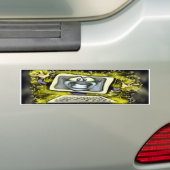 Computerschok Bumpersticker (Op auto)