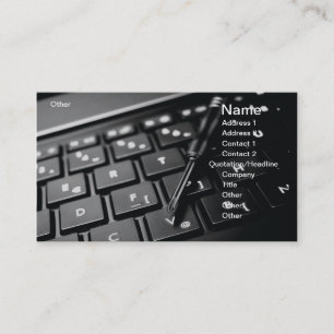 Computerservice Visitekaartje