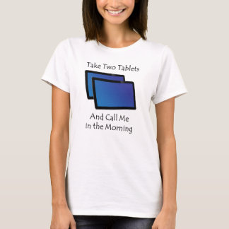 Computertabletten - Neem twee T-shirt