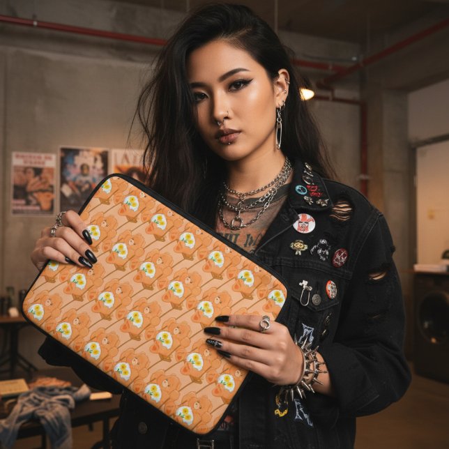 Computertas voor beren laptop sleeve (Creator heeft geüpload)